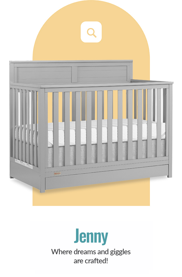 Jenny 5 in 1 Convertible Crib