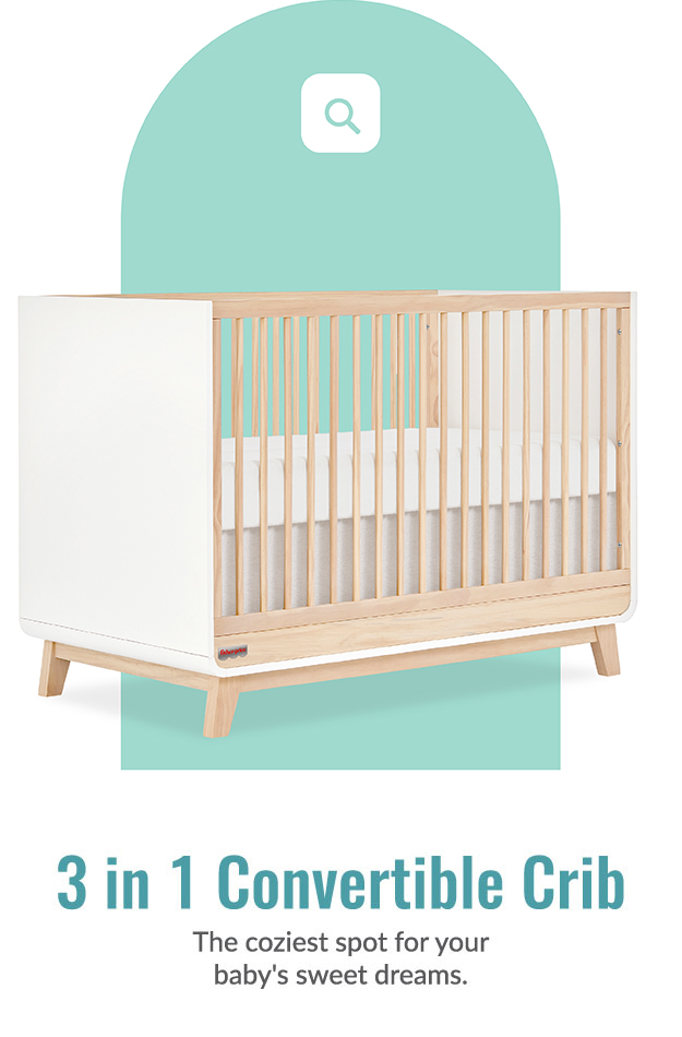 3 in 1 Convertible Crib
